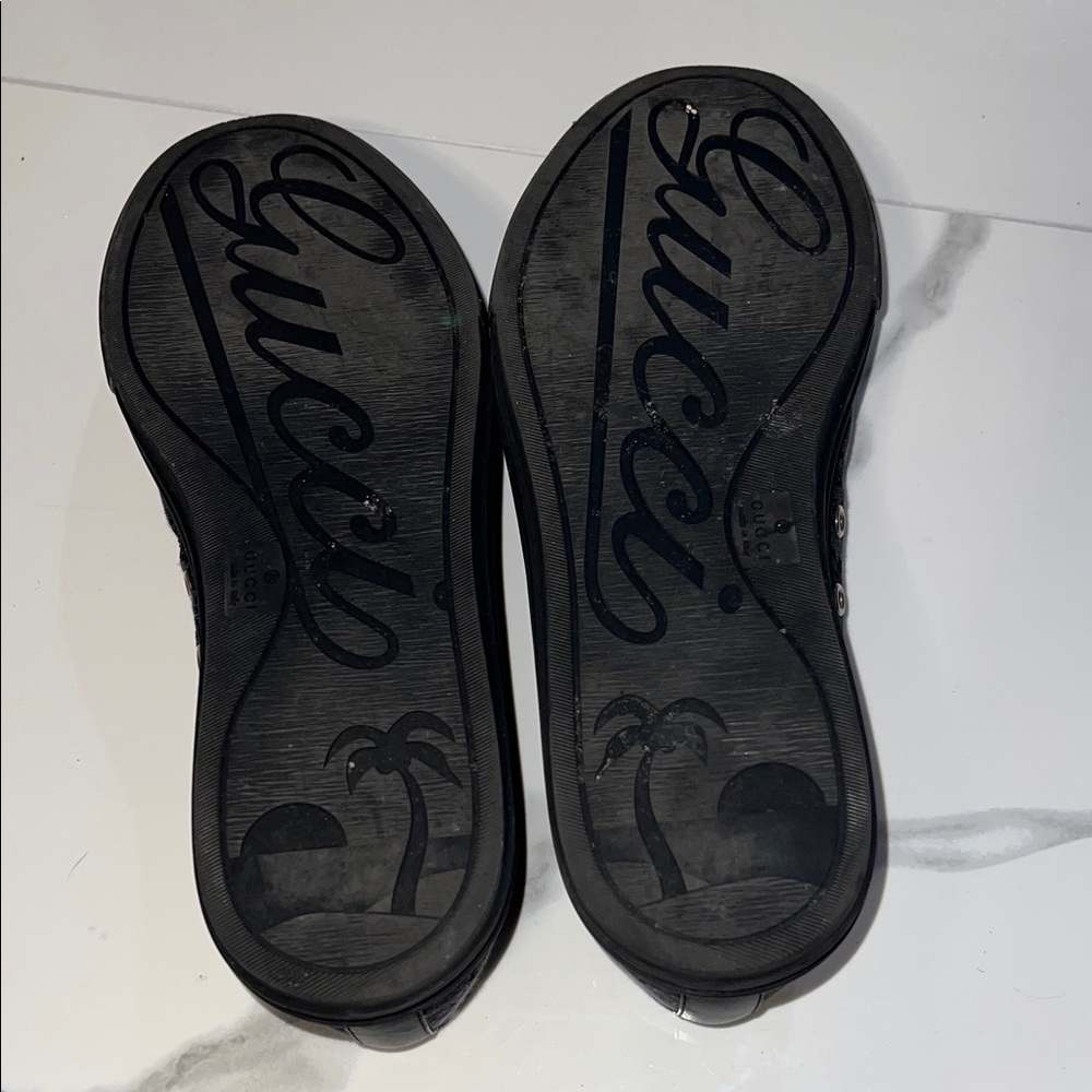 🚨SEND OFFERS🚨Gucci Dark Charcoal Sneakers - Picture 4 of 6